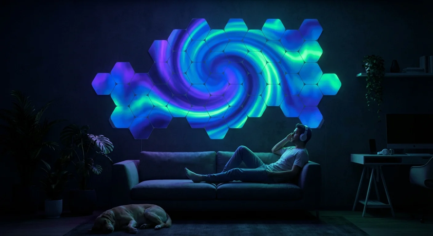 Nanoleaf Shapes Hexagons Smarter Kit image 3